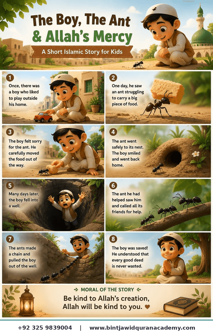 The Boy, the Ant & Allah's Mercy