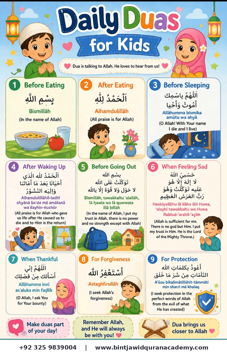 Daily Duas for Kids