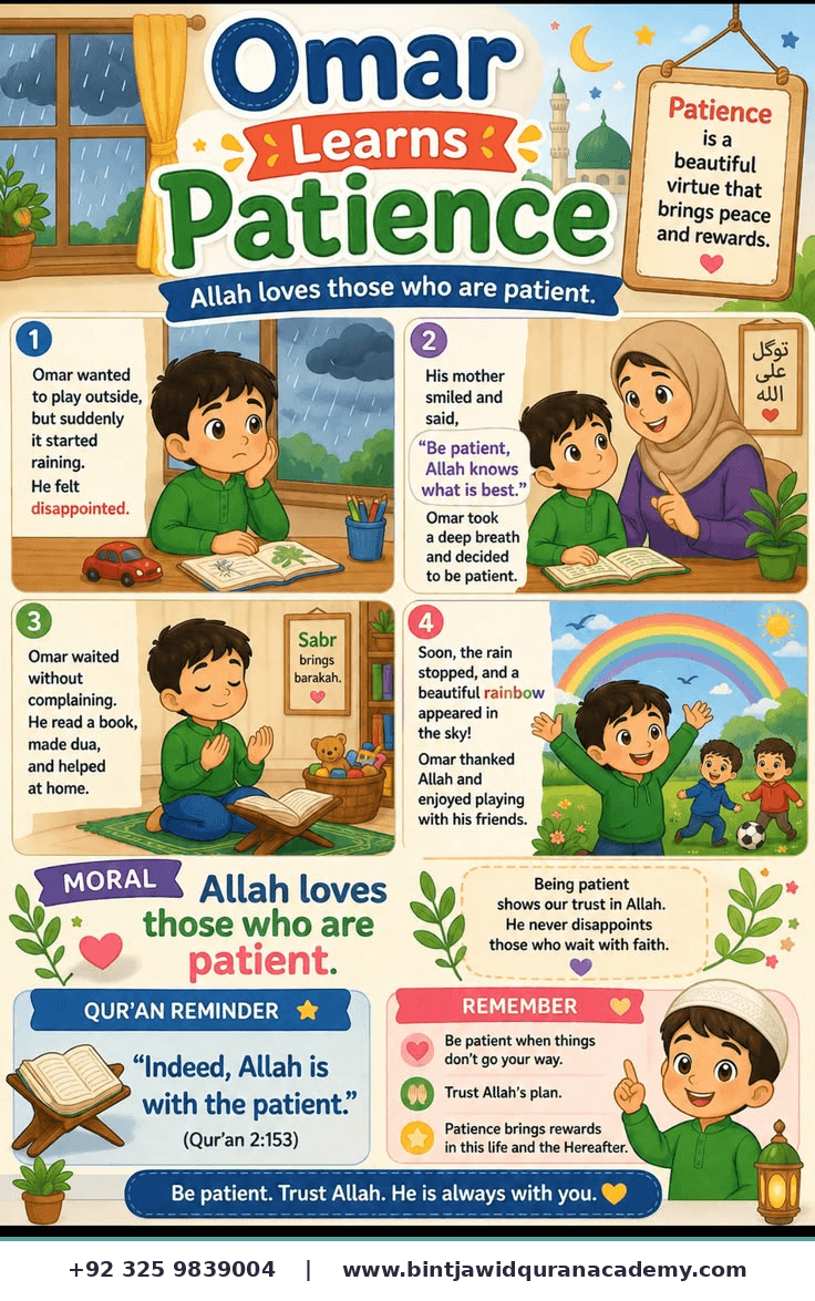 Omar Learns Patience