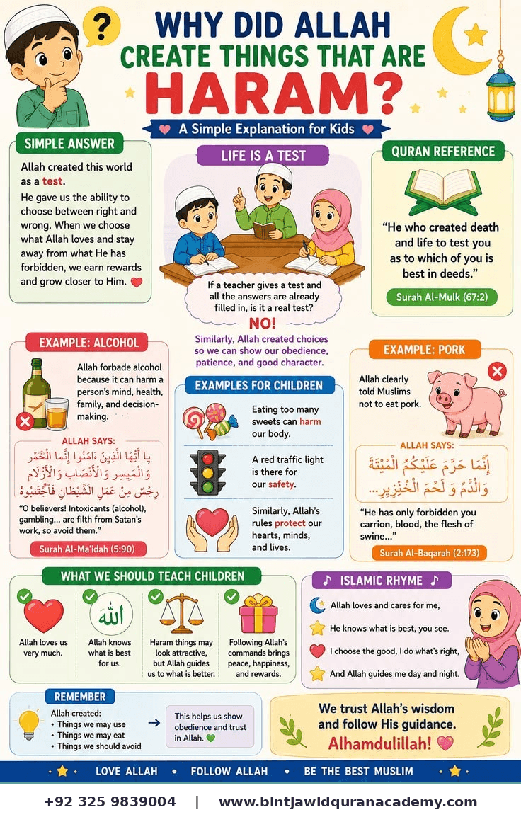 Why Allah Created Haram